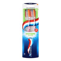 Aquafresh зубна щітка Extreme Clean Med 1+1(-50%)