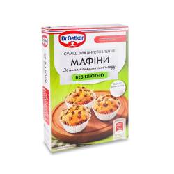 Суміш для випікання Мафінів зі шматочками шоколаду 320г (к/у) Dr.Oetker, Румунія