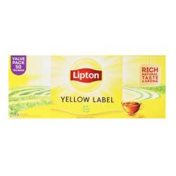 Чай чорний Yellow Label Lipton 50*2г
