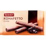 Вафельні трубочки Konafetto з начинкою крем-какао 140г Рошен Фото 4