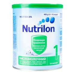 Суміш молочна Нутрилон 1 кисломолочна 400г Польща