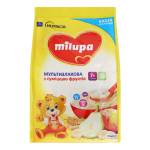 Каша молочна з 7 місяців Мультизлакова з фруктами 210г "Milupa" Польща Фото 1