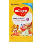 Каша молочна з 7 місяців Мультизлакова з фруктами 210г "Milupa" Польща Фото 5