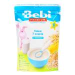 Каша молочна з 6 місяців 7 злаків 200г "Bebi Premium" Сербія