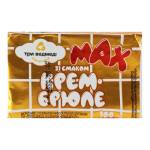 Морозиво "MAX" крем-брюле 100г брикет ТМ Три ведмеді