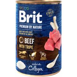 Brit Premium by Nature 400 г яловичина з тельбухом
