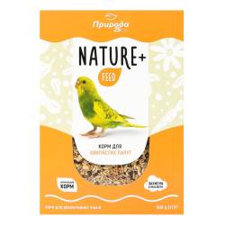 Корм Nature + feed для хвилястих папуг 500г арт.PR242000