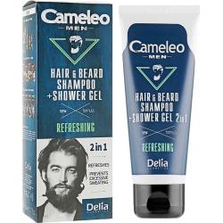 Delia Camelo Шампунь для волосся та бороди + гель для душу 2 в 1 150 мл