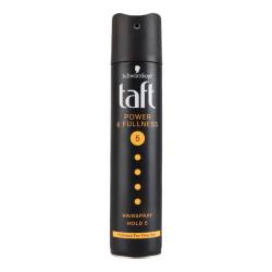 Taft Лак для волосся Power з кератином чорний 225/250 мл