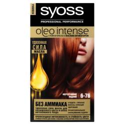 Syoss Oleo Intense Фарба для волосся № 6-76 мерехтливий мідний