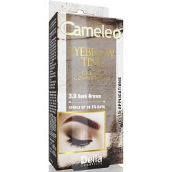 Delia Cameleo Крем-фарба для брів  № 3.0 темно-коричнева 15 мл