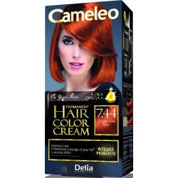 Delia Cameleo Крем-фарба для волосся стійка 7.44 рудий
