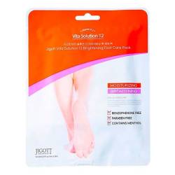 Jigott Маска для ніг 10мл*2 шт/ Vita Solution 12 Brightening Foot Care Pack