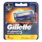 ***Gillette Картридж чоловічий Fusion Series Protectionhield Chill 5 лез 4 шт Фото 1