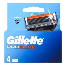 ***Gillette Картридж чоловічий Fusion Series Protectionhield Chill 5 лез 4 шт