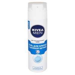 Nivea Men Гель для гоління 3-денної щетини для чутливої шкіри 200 мл 81739