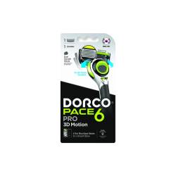 Dorco Бритва системна PACE6 PRO 3D Motion для чоловіків 6 лез