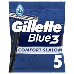 Gillette Бритва одноразова чоловіча Blue 3 Comfort 5шт.