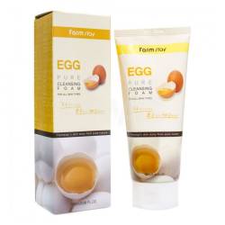 Farm stay Пінка для вмивання з яєчним екстрактом 180 мл Egg Pure Cleansing Foam