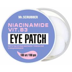 Mr.Scrubber Патчі під очі від зморшок і темних кіл з ніацинамідом Niacinamide Eye Patch
