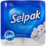 Туалетний папір SELPAK білий 8шт Фото 3