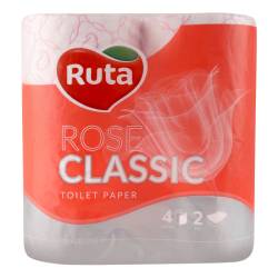 Туалетний папір Ruta Classic Rose 4шт 2шар