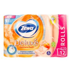 Туалетний папір Zewa Deluxe Peach 12шт 3шар