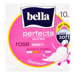 Прокладки Bella Perfecta Ultra Rose Deo Fresh extra soft д/крит днів 4кр. 10шт