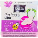 Прокладки Bella Perfecta Ultra Violet Deo Fresh silky drai д/крит днів 4кр. 10шт Фото 2