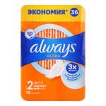 Always Ultra Прокладки Жіночі гігієнічні з ароматом Normal  36/40 шт Фото 1