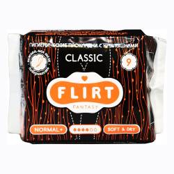 Прокладки Fantasy Flirt Classic д/крит. днів soft&dry 4кр. 9шт.