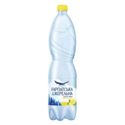 Мін.вода Карпатська Джерельна Лимон газ 1,5л