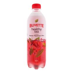 Напій Buvette Healthy tea зі смаком Каркаде,журавлини та м яти 0,5л