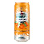 Напій Limonati Adjarian mandarin 0.33 газ ж/б Боржомі