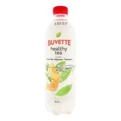 Напій Buvette Healthy tea зі смаком Білого чаю,абрикоса та танжерина 0,5л