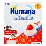 Йогурт-десерт з 10 місяців полуничний 4*100г (к/у) "Humana" Німеччина