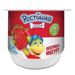 Йогурт Ростишка 2% стакан 115г полуниця