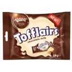 Цукерки Iрис шоколадный "Tofflairs" з молочною начинкою 120г  Wawel