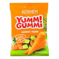 Желейні цукерки Yummi Gummi Carrots 70г Рошен