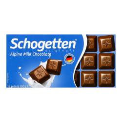 Шоколад Молочний ALPENVOLLMILCH 100г  Schogetten Німеччина