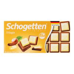 Шоколад Trilogia 100г Schogetten
