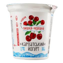 Йогурт Вишня-Черешня  2,2 % 260 г ст. Галичина