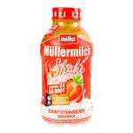 Молочний шейк M llermilch "Сонячна полуниця" 3,3%, 400г пляшка  ТМ Muller