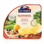 Сир напівтвердий "Іль де Франс Норманталь"  150г слайс  Франція