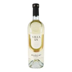 Вино Villa Krim Мускат  біл н/сол 0,75 л.
