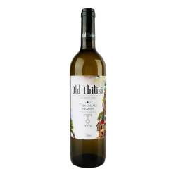 Вино Цинандалі біл сух 0,75л Старий Тбілісі