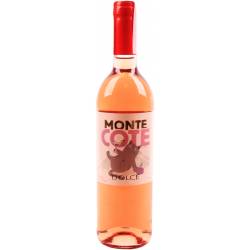 Напій на основі вина Monte Cote Dolce рожеве солодке 0.75л Закарпаття
