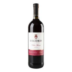 Вино Decordi Россо Секко червоне 0,75л Італія