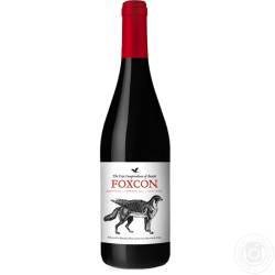 Вино Фокскон червоне сухе 14% 0,75л Іспанія