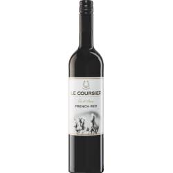 Вино тихе Le Coursier Rouge, черв. н/сол 0.75л Франція